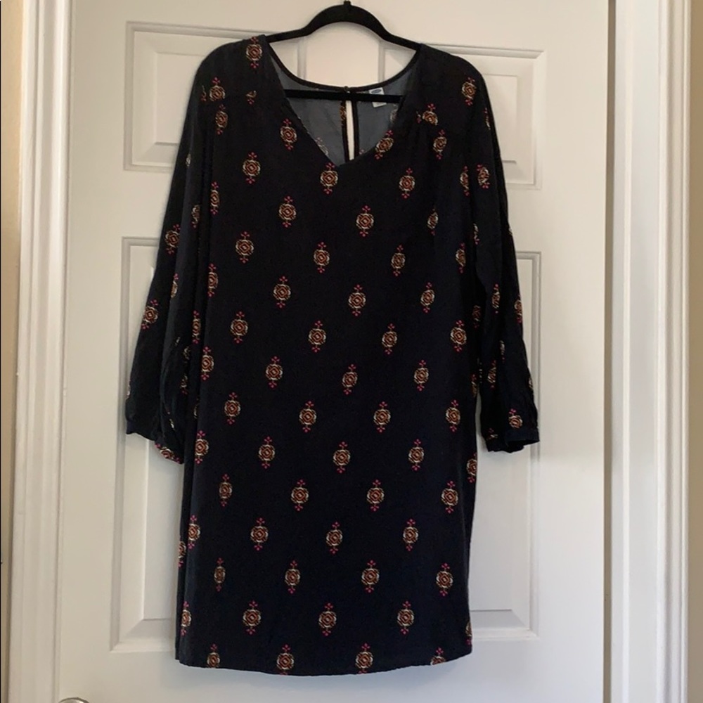 Long sleeve Old Navy float boho dress